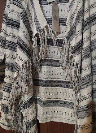 Кардиган кофта накидка 5