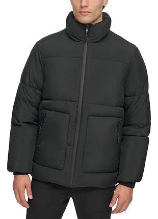Вологостійка тепла куртка dkny refined quilted puffer jacket water resistant