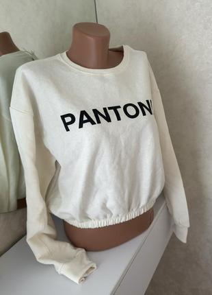 Мега стильный женский свитшот свитер pantone