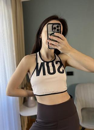 Спортивний топ h&m sun