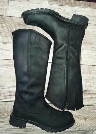 Timberland кожаные сапоги. 39-25см