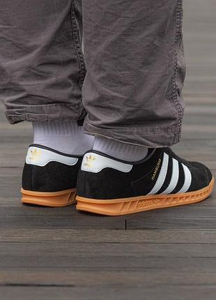 Adidas hamburg black brown 5