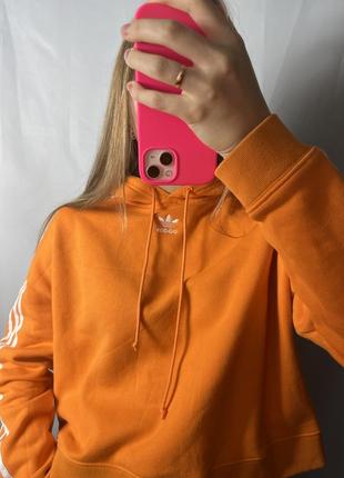 Вкорочене худі adidas