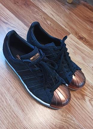 Кроссовки adidas superstar metal toe metallic 36 размер размер