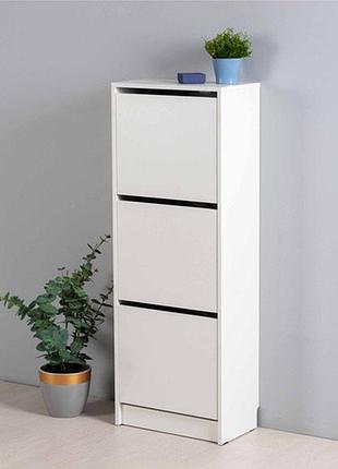 Тумба для взуття bissa 49x28x135 cm ikea 105.302.59