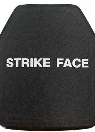 Легкие керамические бронепластины strike face: 6 класс дсту, пара 2 шт, сертифицировано, для nato