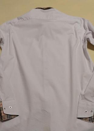 Качественная стильная брендовая рубашка burberry6 фото