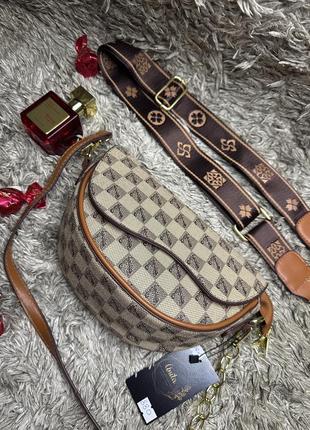 Женская сумка седло