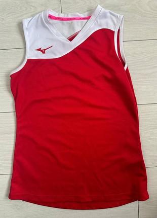 Спортивна майка від mizuno❤️🤍 у розмірі s