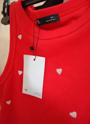 Маєчка, топ ,майка в рубчик, лапша