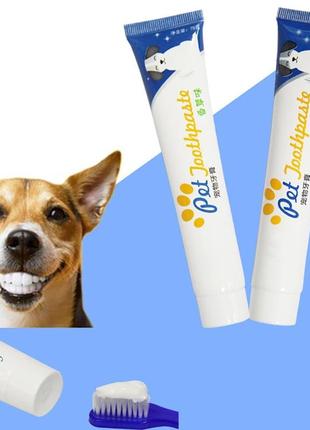Зубная паста для котов и кошек со вкусом мяты