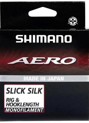 Волосінь shimano aero slick silk rig/hooklength 100m 0.172mm 2.79kg