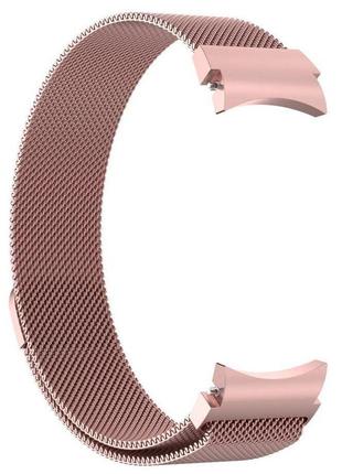 Металлический ремешок watchbands milanese loop для samsung galaxy watch5 40mm / 44mm / pro 45mm розовый 20мм