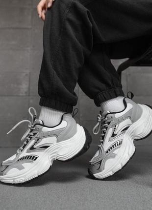 Женские кроссовки serbia white/grei  нп5005