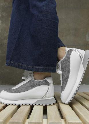 Женские кроссовки mex white  cx1540-2 нп5025