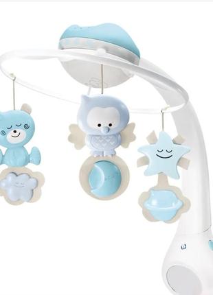 Музыкальный мобиль infantino 3в 1 с проректором