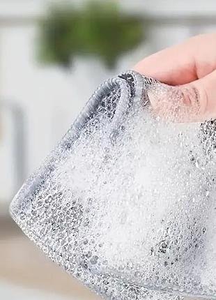 Металлическая салфетка-сетка для мытья посуды и овощей