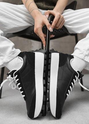 Женские  кроссовки  assistant  white/ black    250-4 нп494