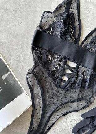 Женское боди сеточка