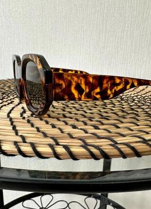 Солнцезащитные очки леопардовые5 фото