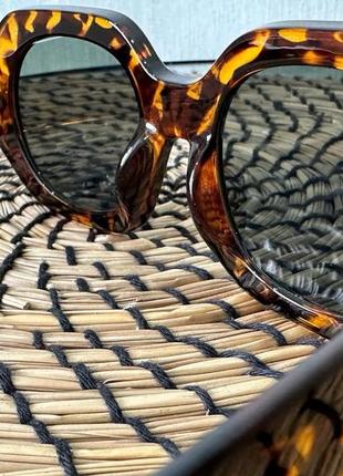 Солнцезащитные очки леопардовые6 фото
