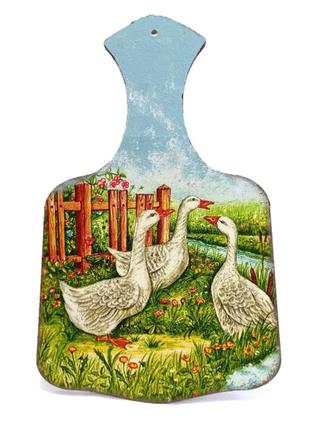 Кухонная доска «гусиный край»