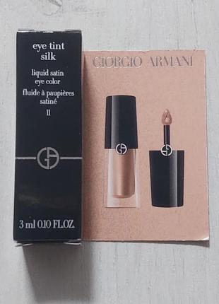 Тени для век giorgio emporio armani logo bandeau bikini top silk 11 rose ashes. объем 3 ml.