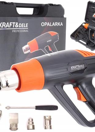 Фен технический kraft&dele kd10390 в кейсе
