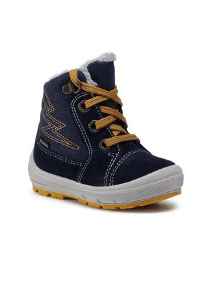 Зимние водонепроницаемые теплые ботинки с мембраной gore-tex superfit groovy