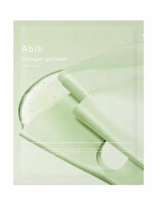 Abib collagen gel mask heartleaf jelly - гелева маска з колагеном і екстрактом хаутюнії