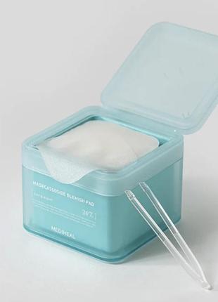 Тонер-пады для кожи mediheal madecassoside blemish pad, 100 шт