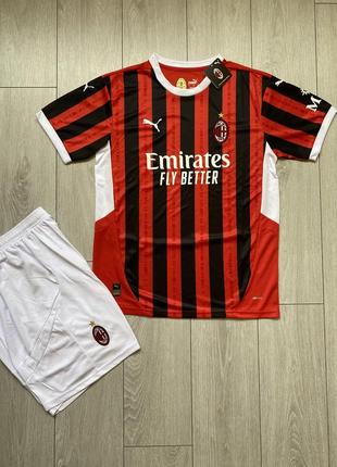Футбольная форма милан пума milan puma футболка и шорты