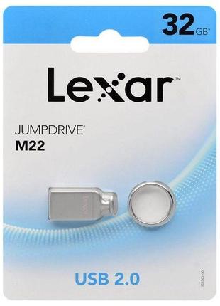 Usb флешка 32 gb 2.0 lexar флеш накопитель usb-флешка 32 гб m22