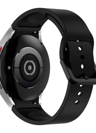Силиконовый ремешок color angle для samsung galaxy watch 6 classic 47mm черный