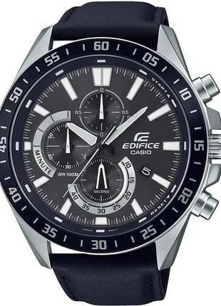 Часы casio efv-620l-1avuef edifice. серебристый