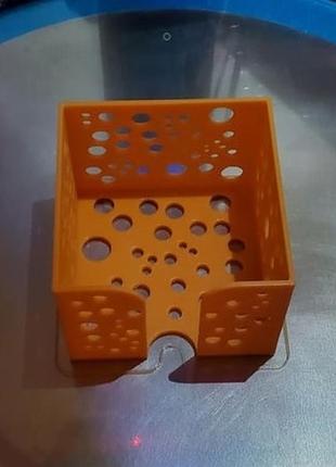 Пластиковий лоток для тостового сиру в холодильник, на стіл контейнер / ємність для сиру2 фото