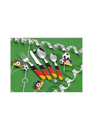 Набір столових предметів із прапором німеччини 16 шт різнокольоровий esmeyer2 фото