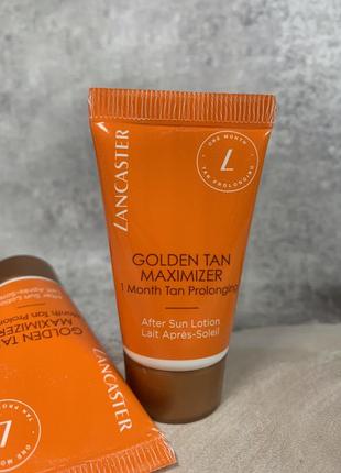 Лосьон после загара lancaster golden tan maximizer after sun lotion