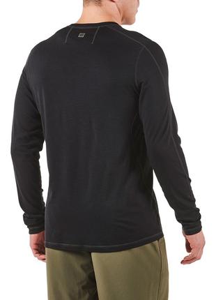 Термореглан 5.11 range ready merino wool long sleeve l black2 фото