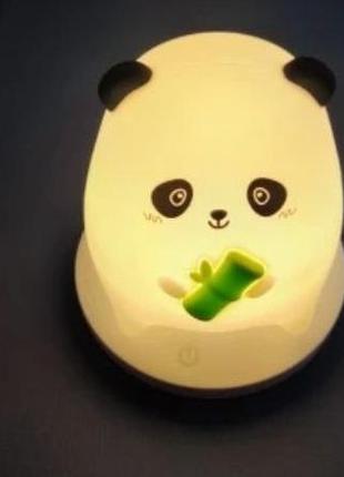 Нічник панда. дитяча іграшка. детский ночник панда5 фото
