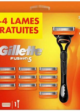 Бритва gillette fusion5 для мужчин (10 сменных кассет)