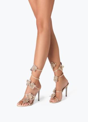 Босоножки rene caovilla с цветами