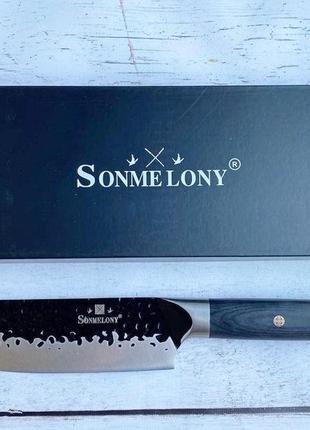 Кухонный нож - топорик для мяса sonmelony 30см6 фото