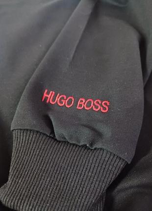 Світшот hugo boss чорний3 фото
