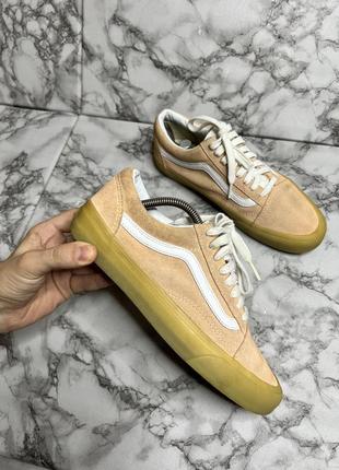 Кеды кроссовки замша и кожа vans оригинал размер 40 26 см