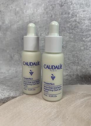 Сироватка від пігментних плям caudalie vinoperfect brightening dark spot serum