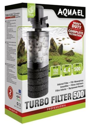 Фильтр для аквариума aquael turbo filter 500 внутренний до 150 л (5905546133357)