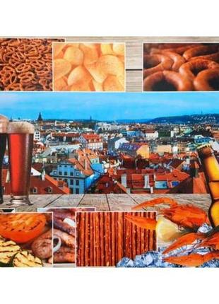 Термосерветка 1-стороння 0,98*0,58м пластик пиво тм bona domus