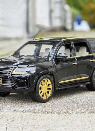 Игрушка машинка lexus lx570 моделька коллекционная металлическая