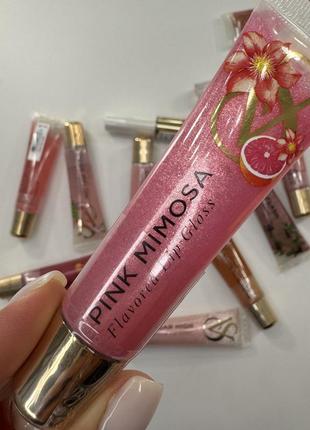 Блиск для губ pink mimosa victoria’s secret flavoured lip gloss